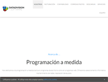 Tablet Screenshot of datadivision.net